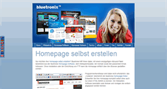 Desktop Screenshot of bluetronix.de